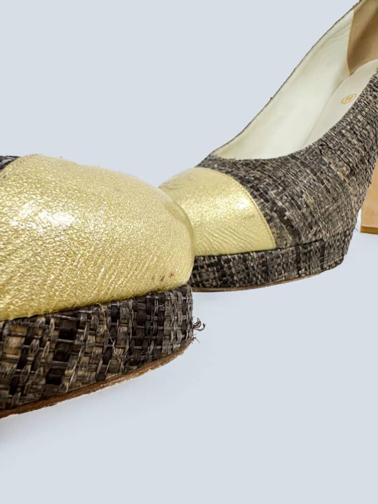 Logo raffia pumps, 39., photo 7 of 7