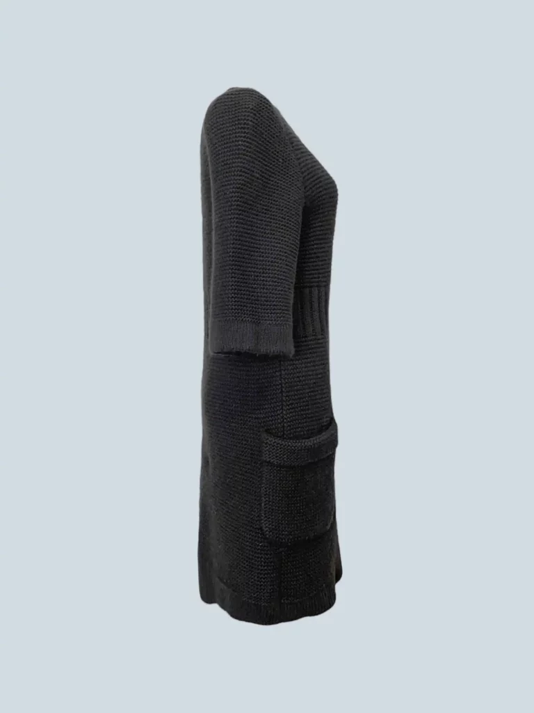 Short sleeve wool midi dress, 36., photo 2 of 4