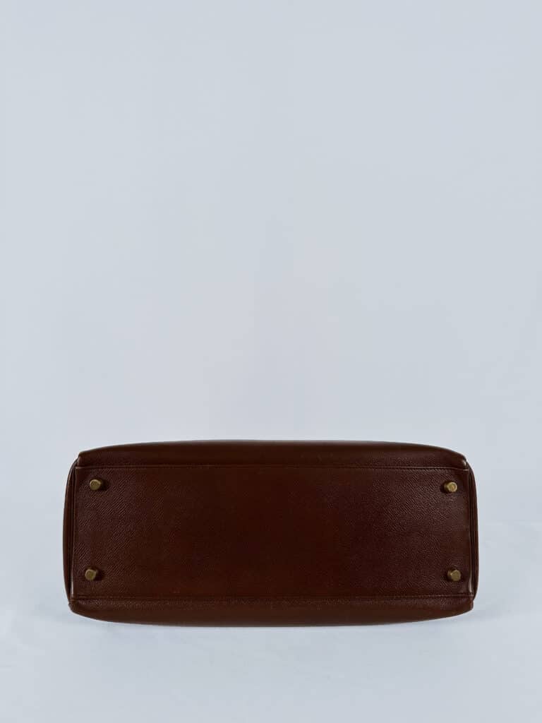 Borsa Kelly 35 in pelle Courchevel., foto 6 di 9