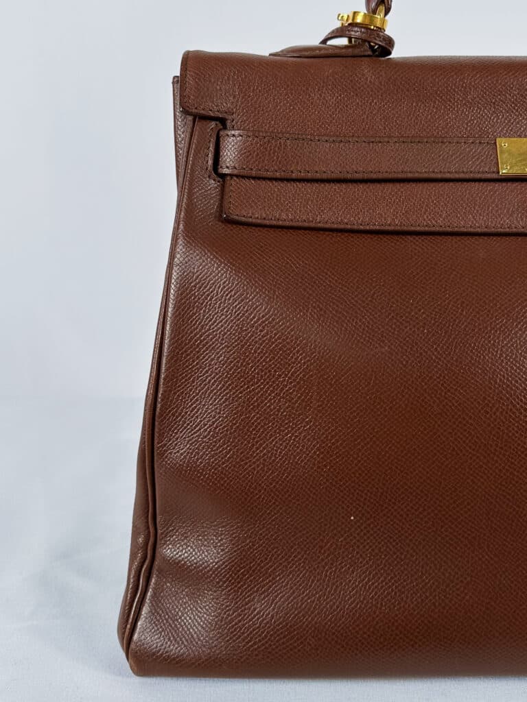 Borsa Kelly 35 in pelle Courchevel., foto 7 di 9