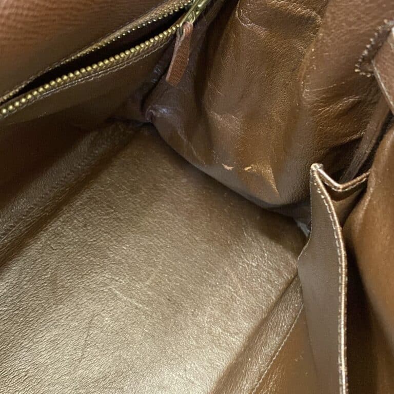 Borsa Kelly 35 in pelle Courchevel., foto 9 di 9