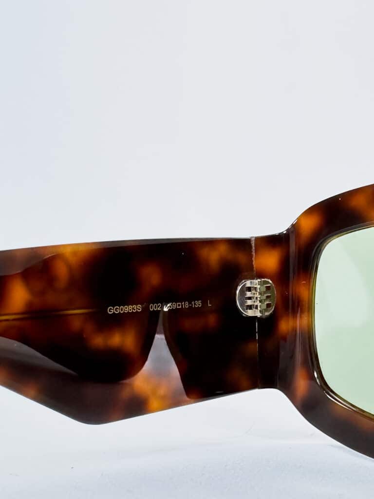 Occhiali da sole Shield in acetato Monogram., foto 4 di 4