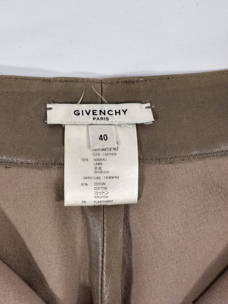 Pantaloni in pelle con spacchi, 40., foto 4 di 4
