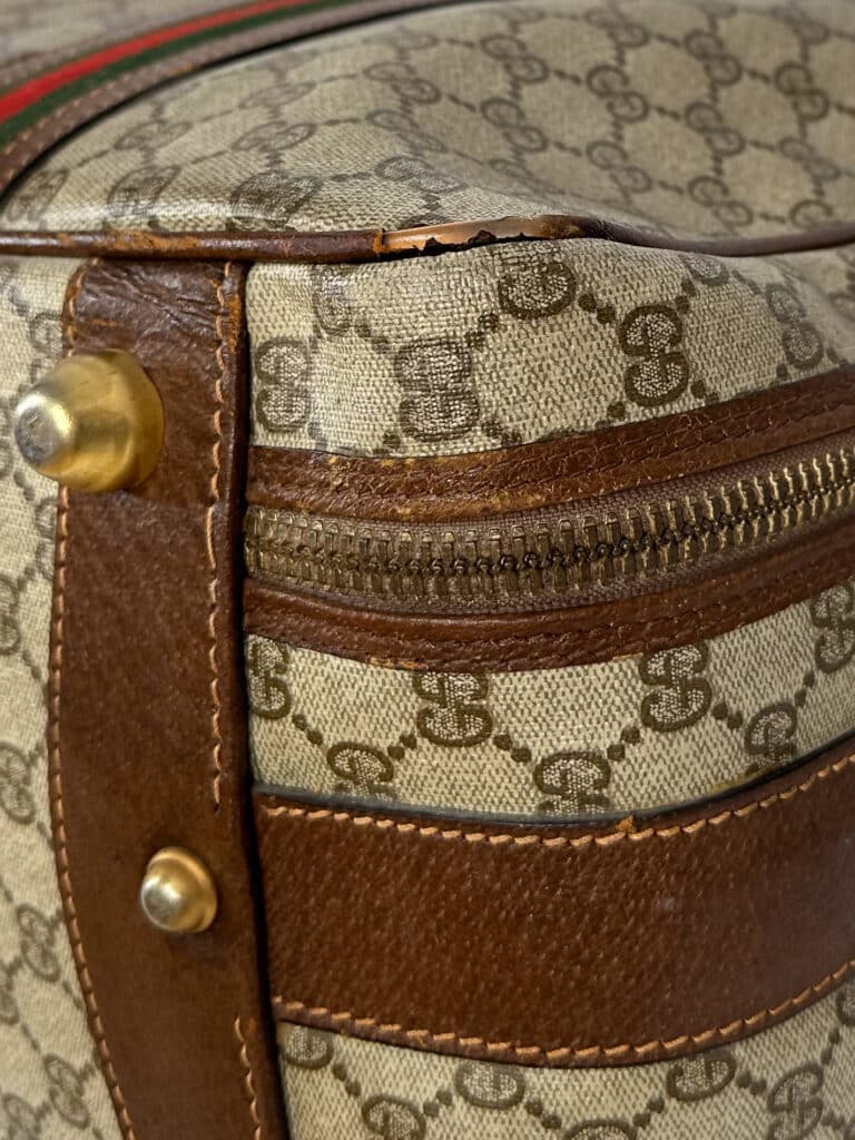 Valigia in pelle e tela Monogram., foto 9 di 11