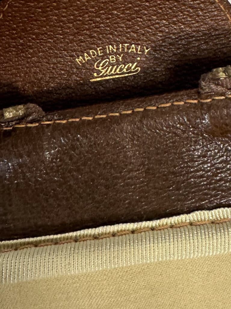 Valigia in pelle e tela Monogram., foto 11 di 11