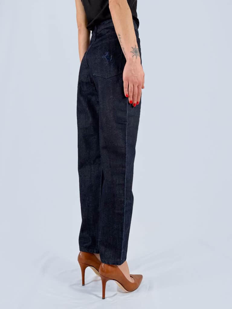 Pantaloni jeans a vita alta, 27., foto 2 di 5