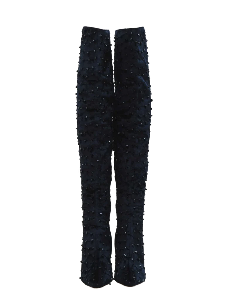 By Tom Ford, velvet and stone boots, 41., photo 2 of 3