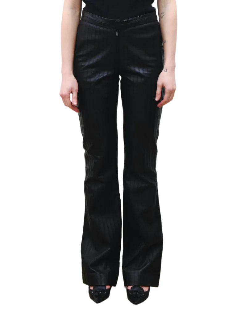 By Tom Ford, pantaloni in pelle.