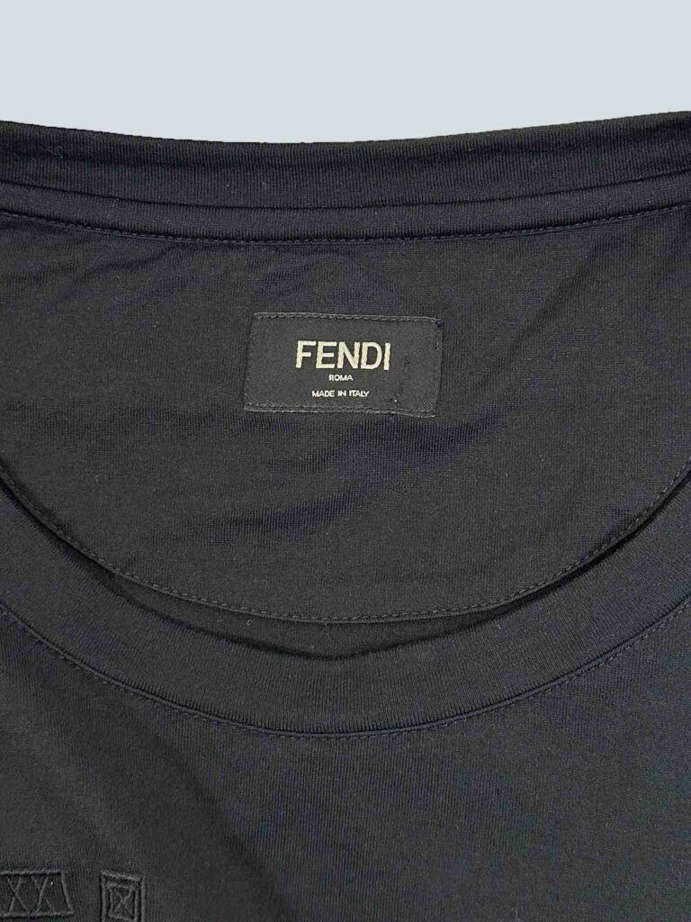 Cotton T-shirt with embroidered logos, XL., photo 4 of 4
