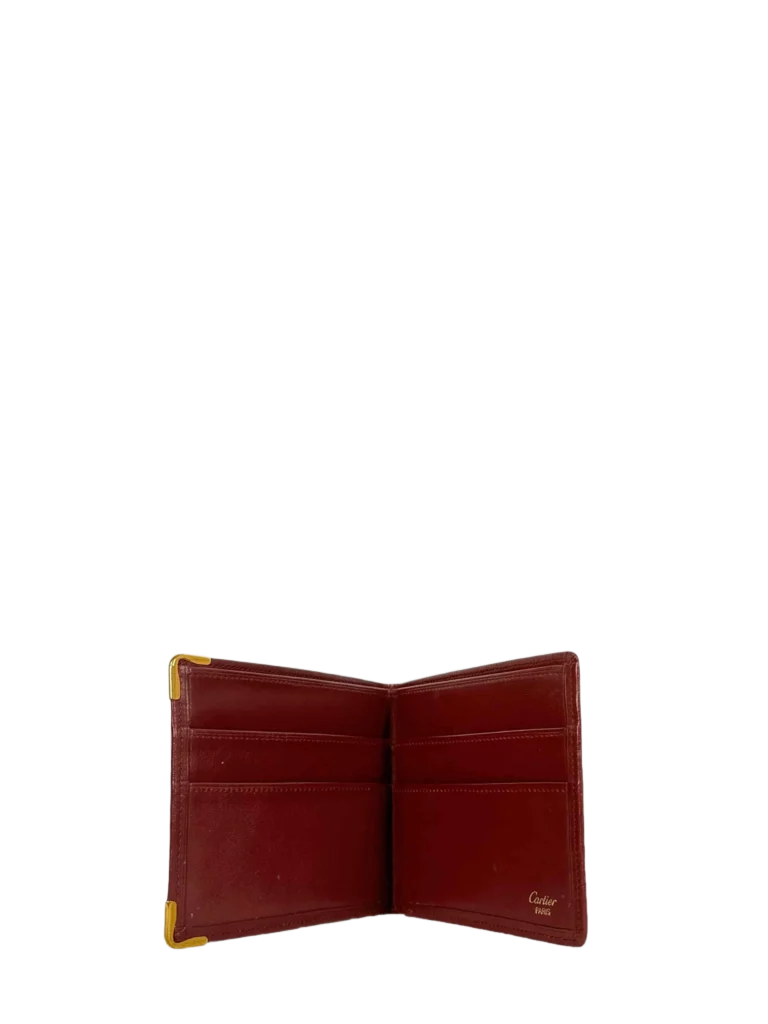 Embossed logo leather wallet., photo 3 of 3