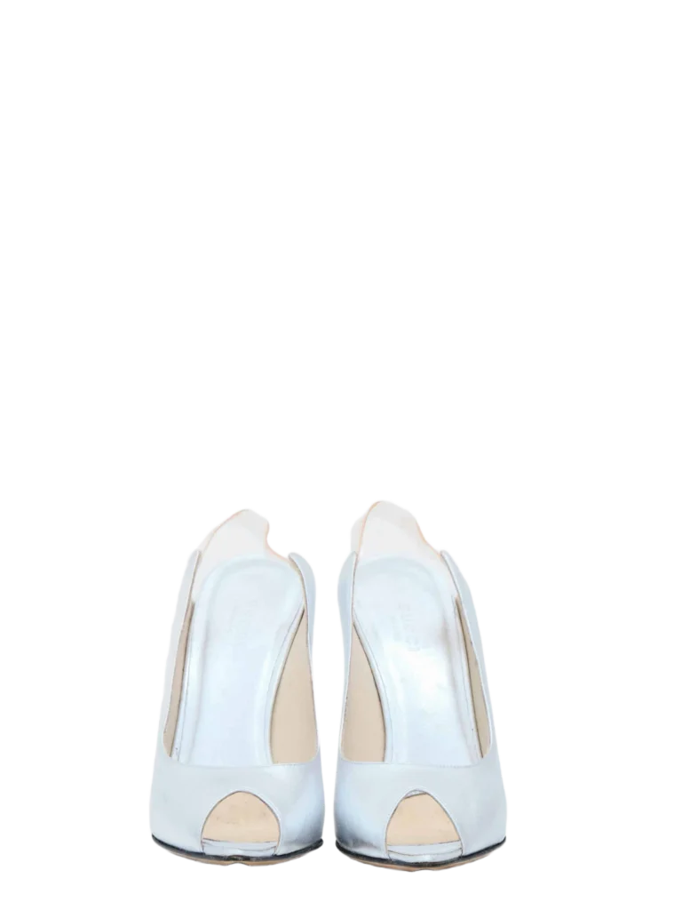 By Tom Ford, slingback open toe in leather, photo 2 of 4