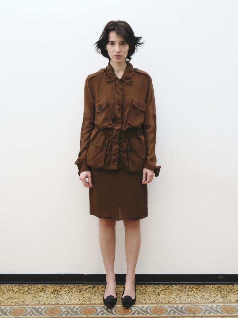 By Tom Ford, silk safari suit, 42.
