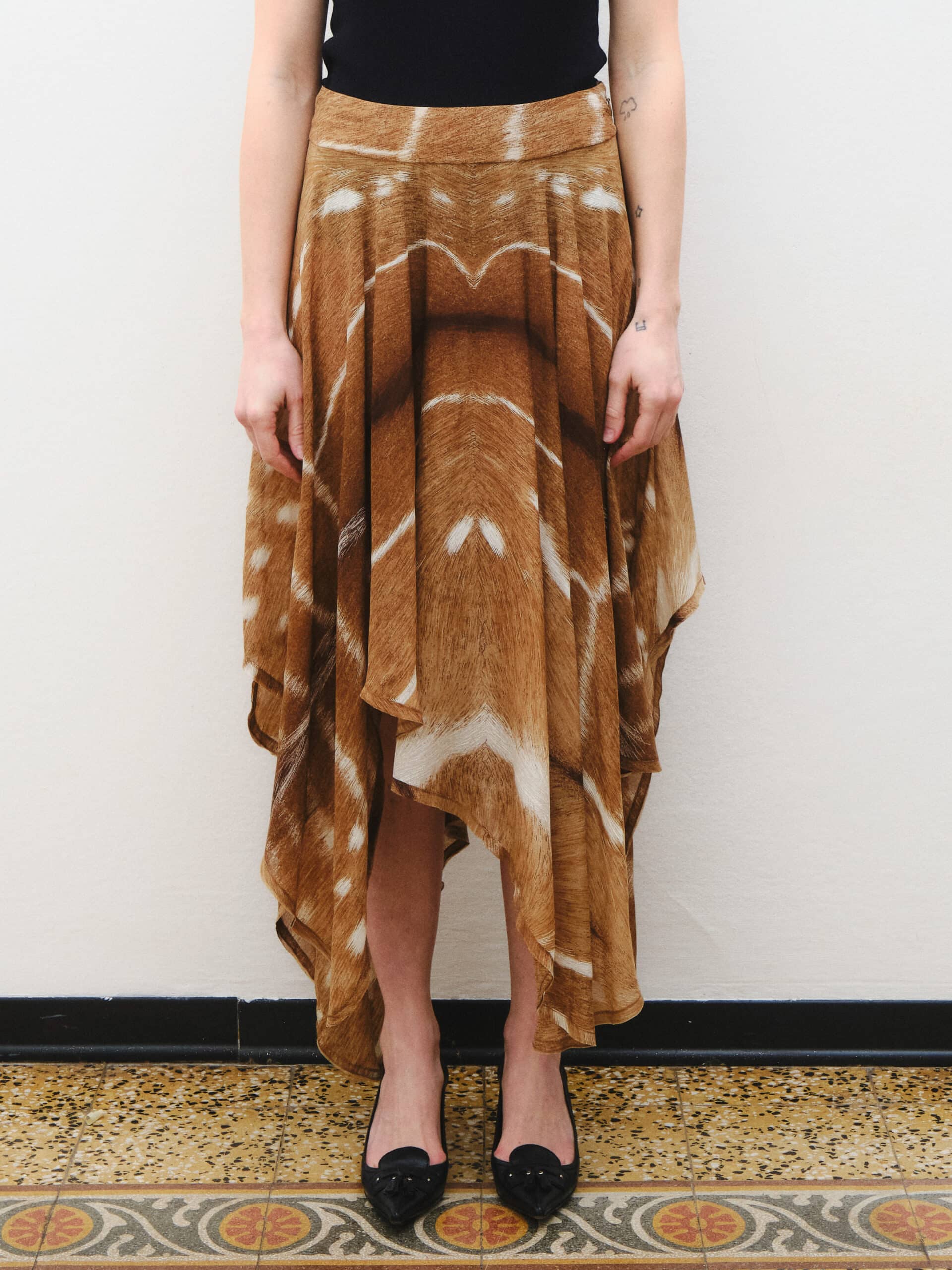 Yves Saint Laurent by Tom Ford gonna safari in seta