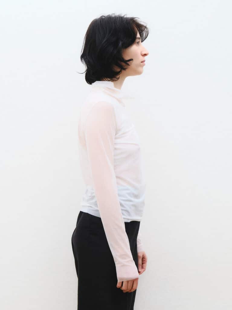By Tom Ford, maglia a maniche lunghe in tulle, 38., foto 2 di 4
