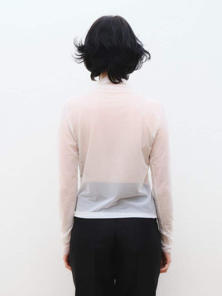 By Tom Ford, maglia a maniche lunghe in tulle, 38., foto 3 di 4