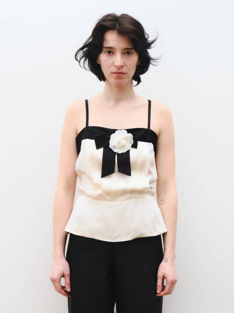 Silk Camelia Top, 40.