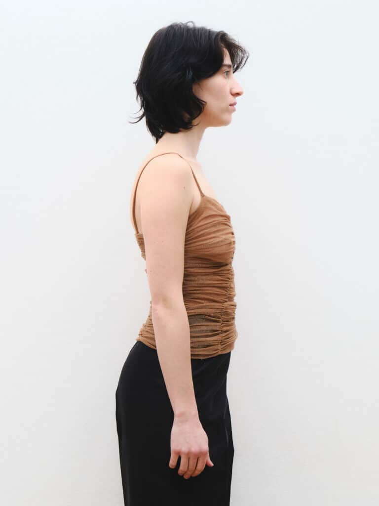 Embossed tulle top, 42., photo 2 of 4