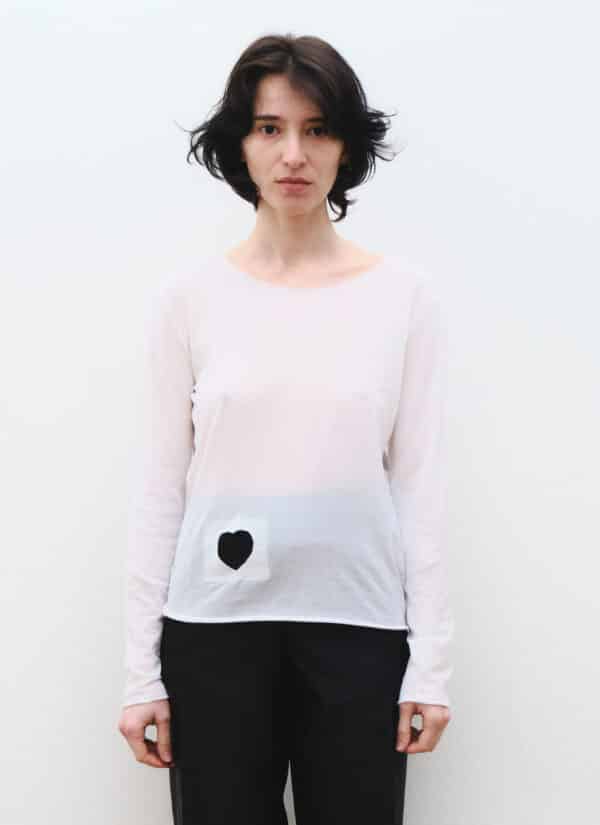 <b>Gucci by Tom Ford</b> <br> maglia maniche lunghe cut out cuore, S.