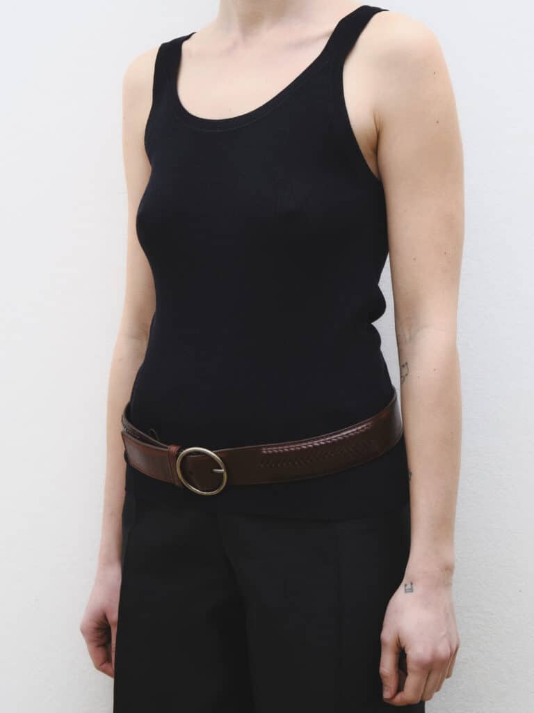 By Tom Ford, leather belt.