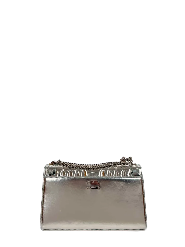 Hexagon leather crossbody bag, photo 3 of 8