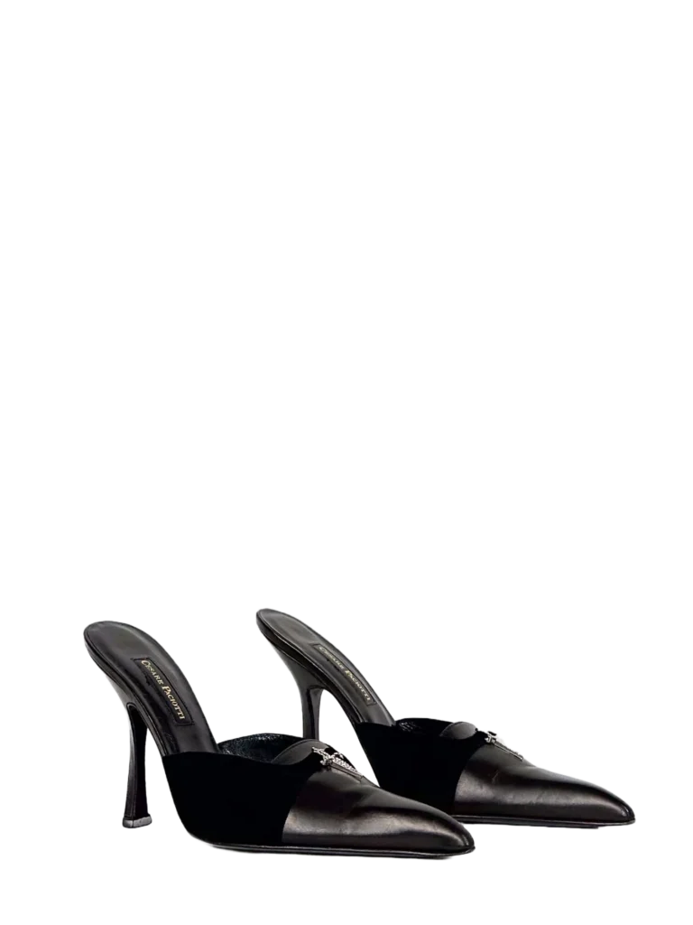 Suede leather mules., photo 2 of 5