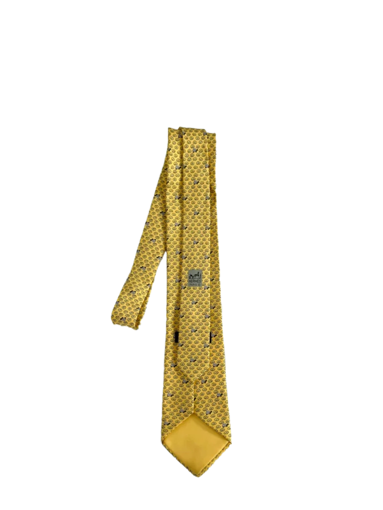 Silk turtle print tie, photo 2 of 3