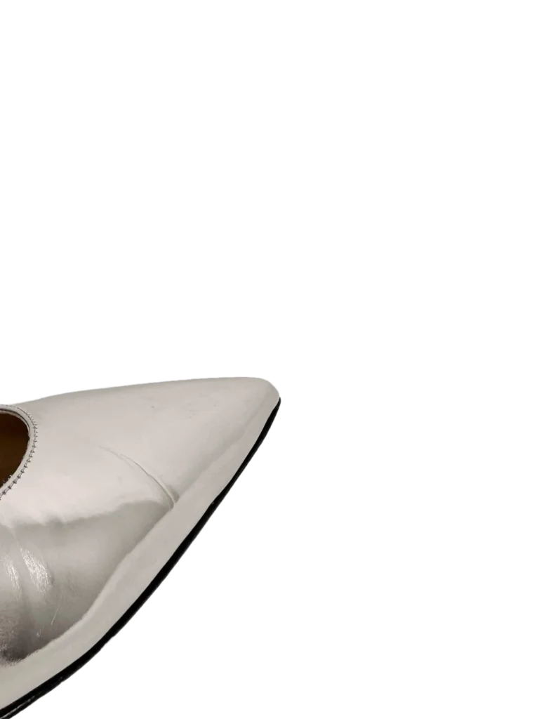 Chrome leather strap pumps, photo 6 of 6
