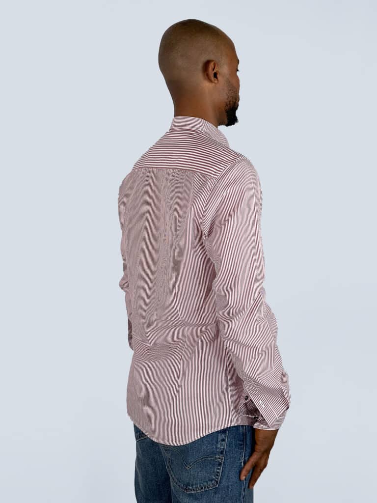 Camicia a righe in cotone, 38., foto 3 di 4