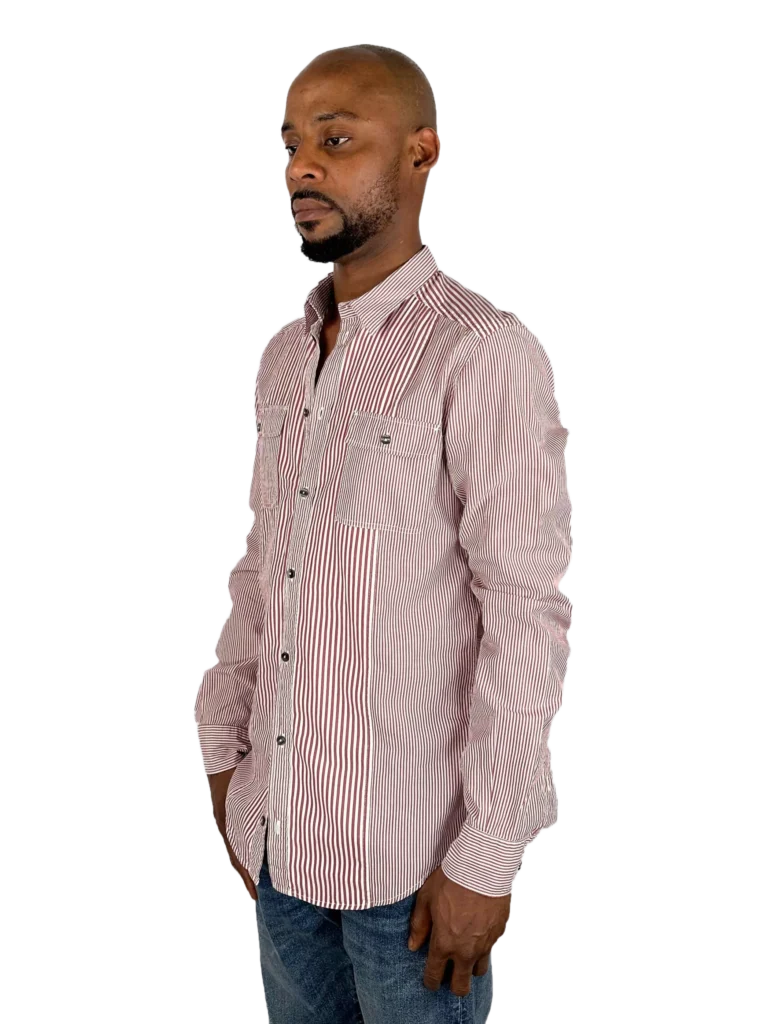 Striped cotton shirt, photo 2 of 4