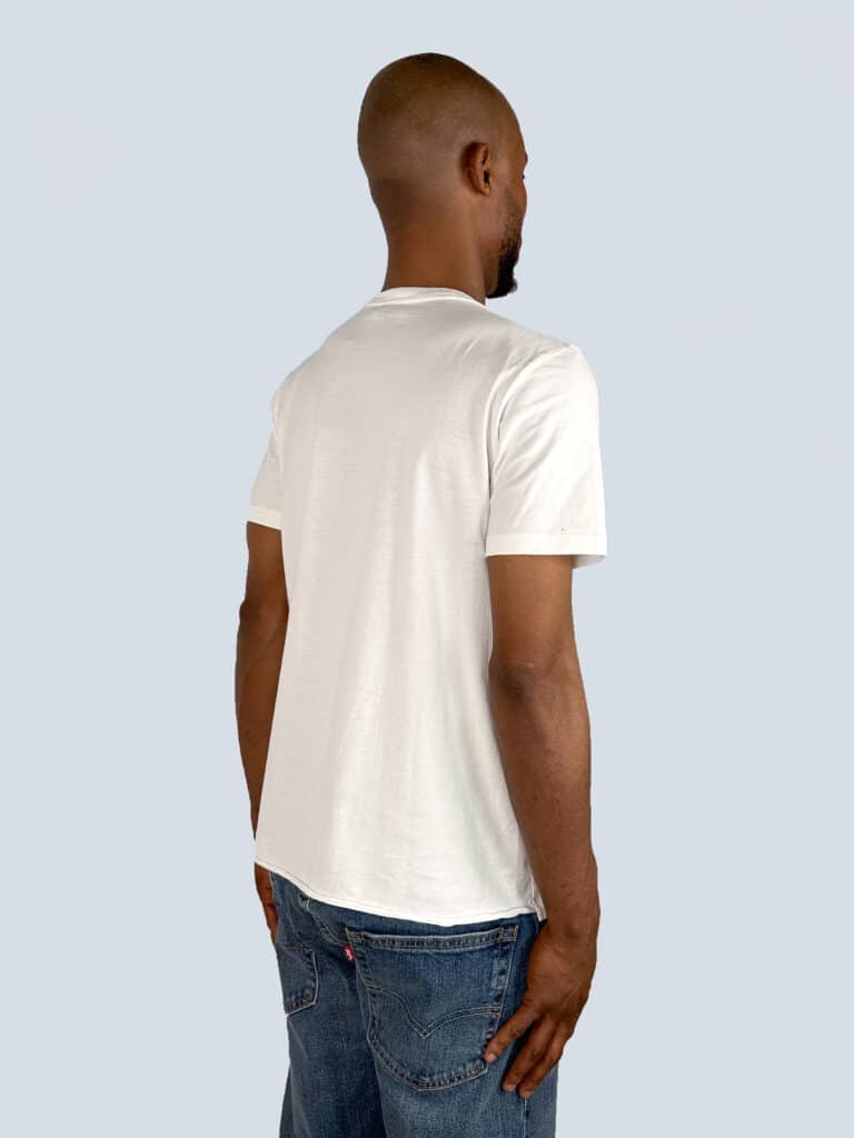 T-shirt in cotone con logo stampato, S., foto 3 di 5