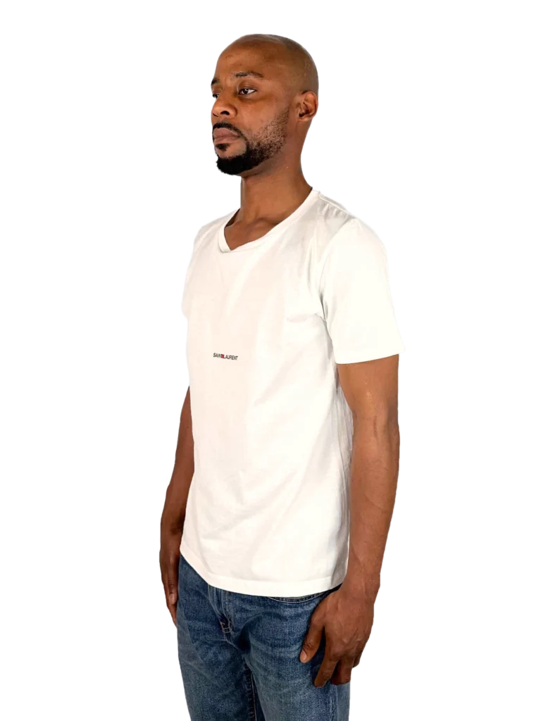 Cotton T-shirt with printed logo, photo 2 of 5