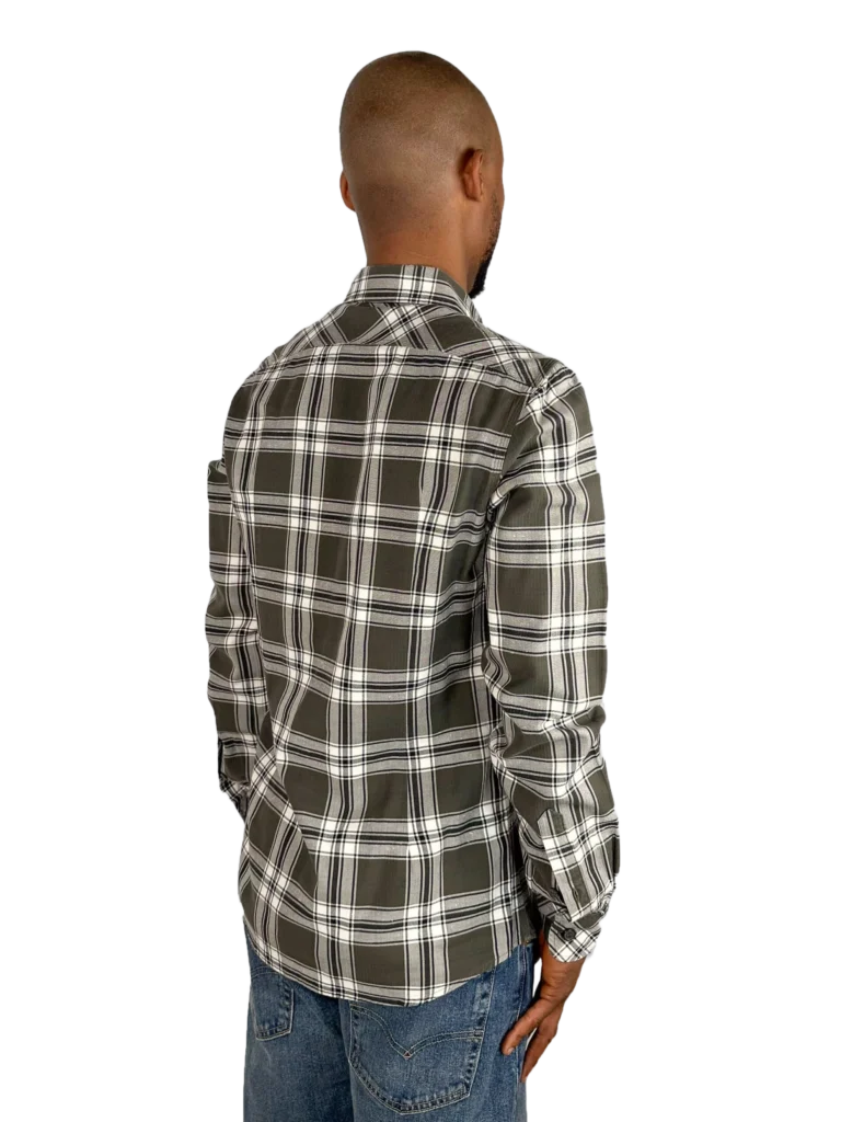 Checked cotton shirt, photo 3 of 4