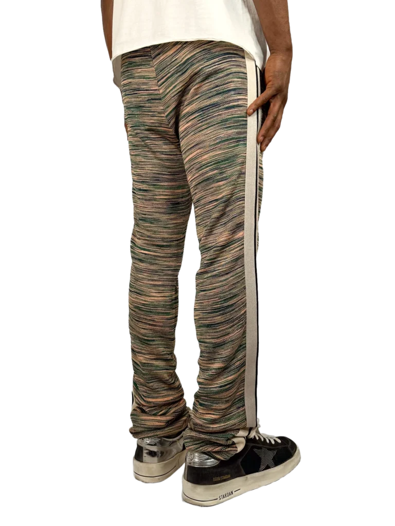 x Missoni, pantaloni in maglia multicolor., foto 3 di 5