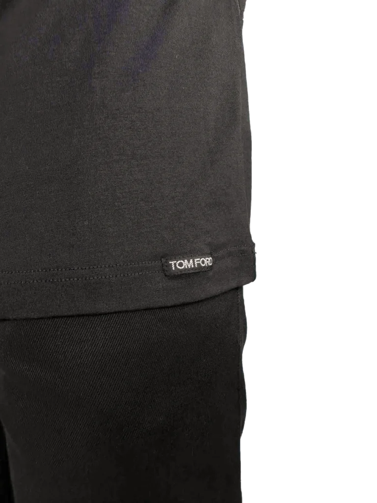 Cotton logo label T-shirt, photo 4 of 5