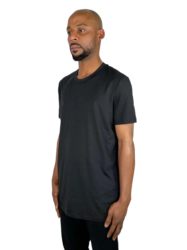 Cotton logo label T-shirt, photo 2 of 5