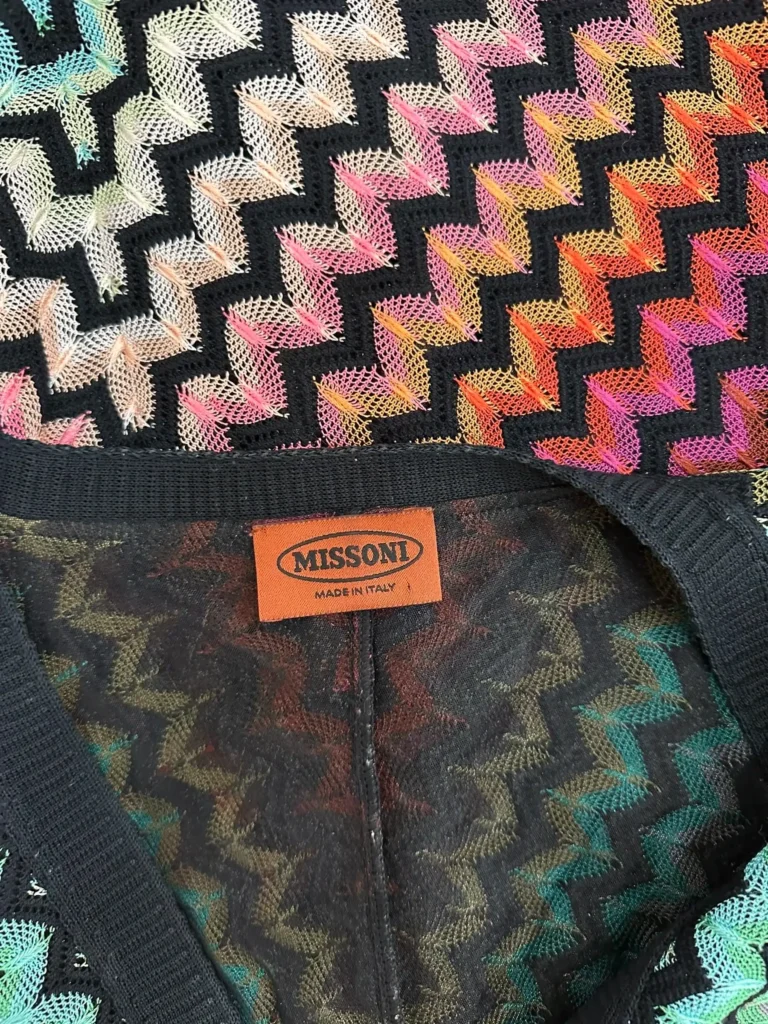 Multicolor Zig Zag mini dress, photo 3 of 3