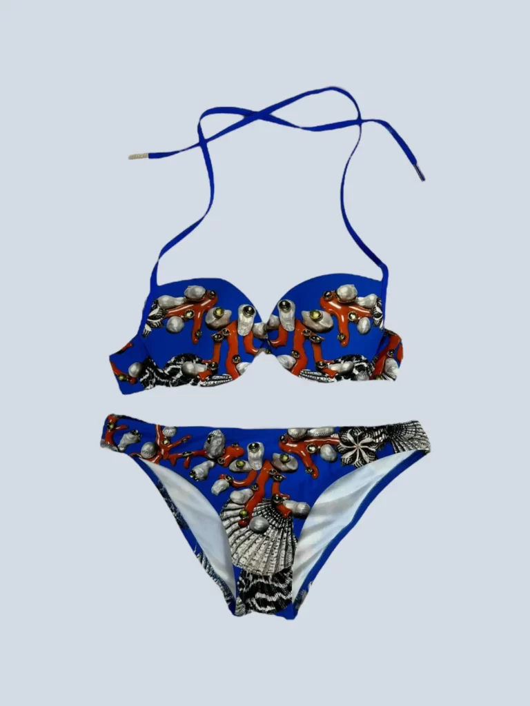 Bikini con stampa coralli, 42.