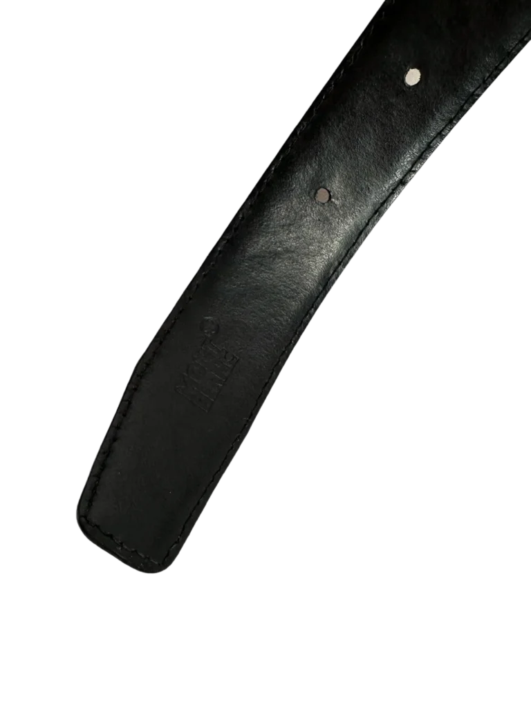 Braided leather belt with metal buckle, photo 4 of 4