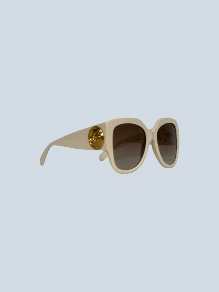 Occhiali da sole oversize in acetato.