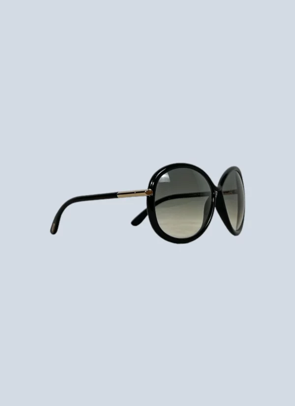 <b>Tom Ford</b> <br> occhiali da sole rotondi in acetato.