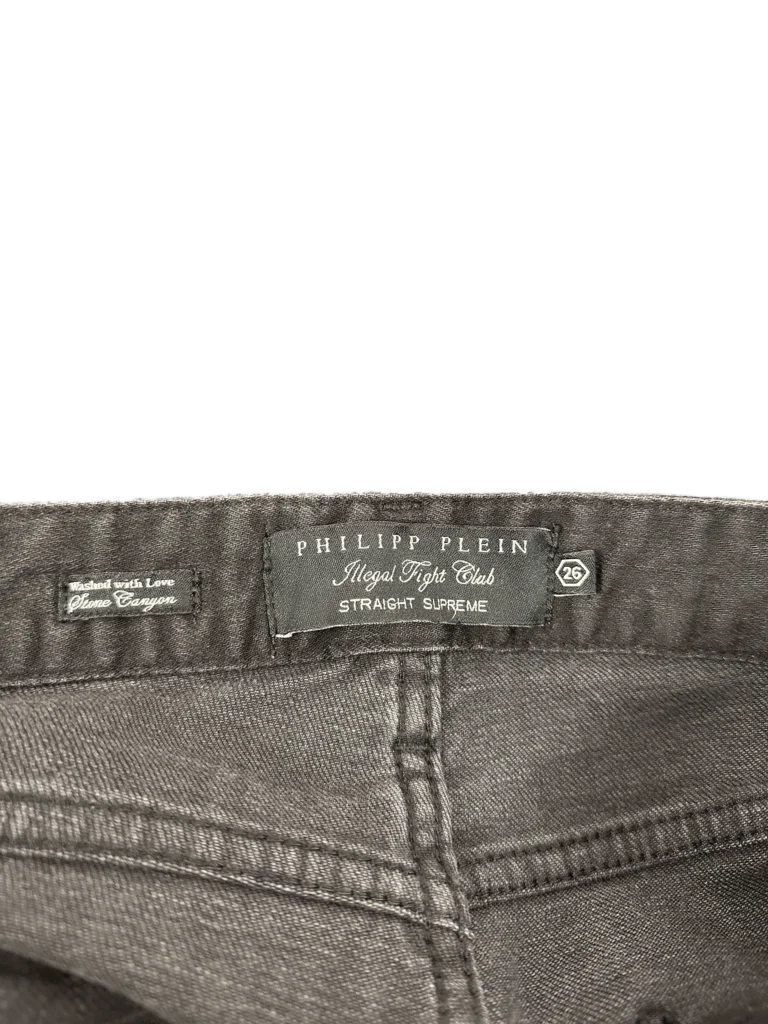 Studded disrupted denim trousers, photo 5 of 5