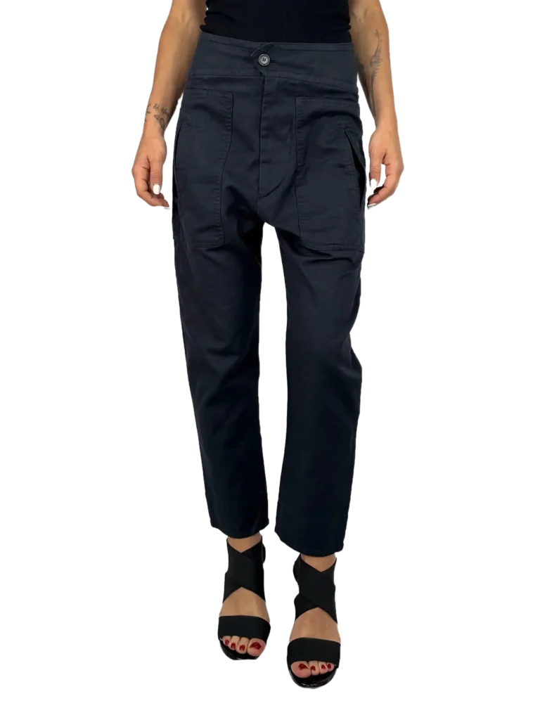 Pantaloni in cotone con applicazioni, 40.
