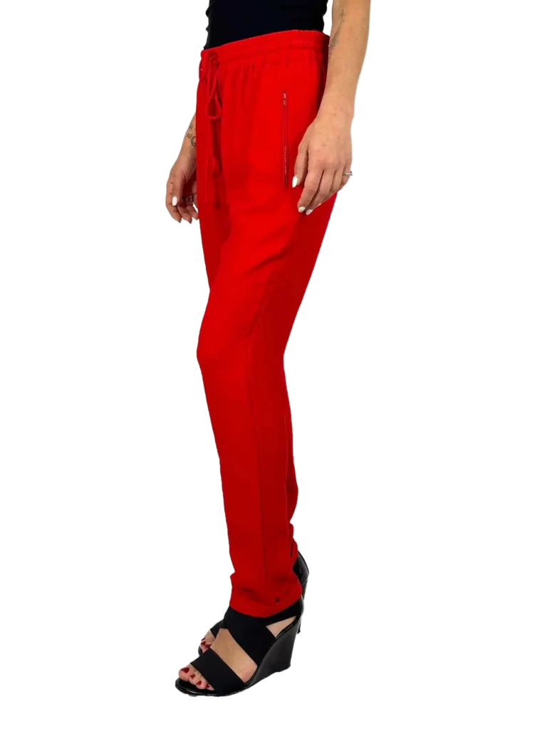 Pantaloni joggers in acetato., foto 2 di 4