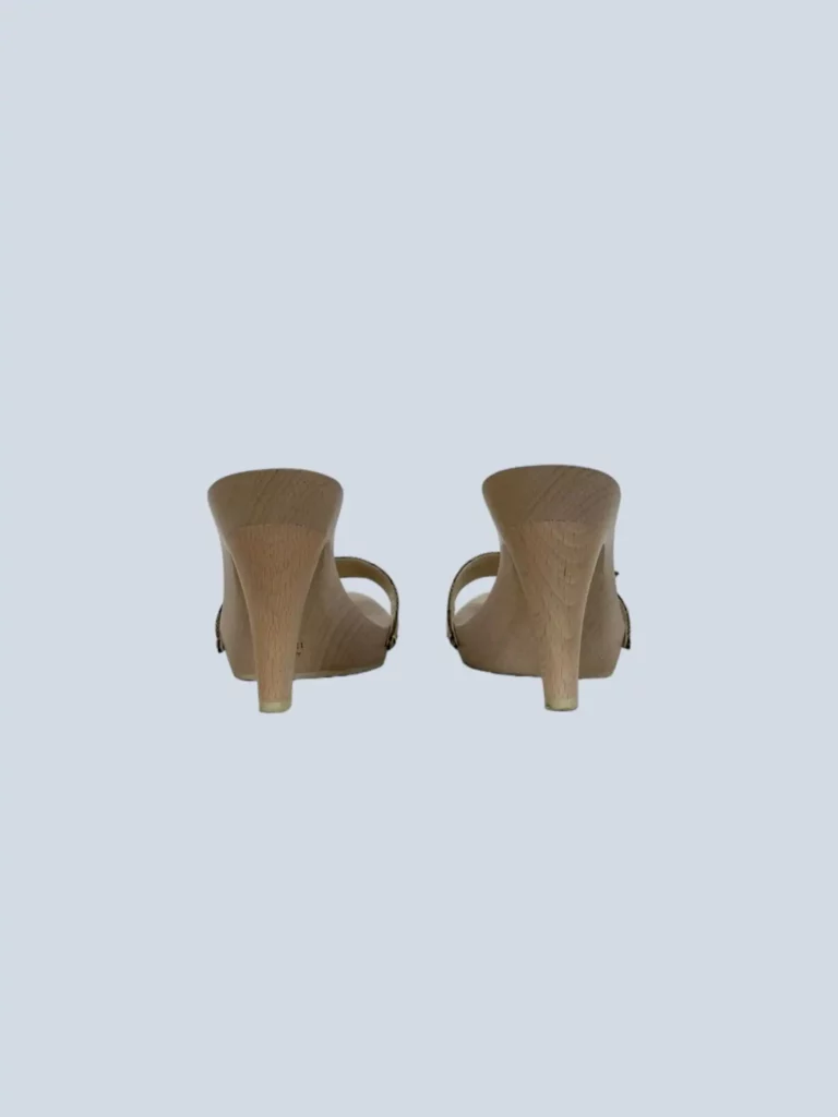 Mules Guccissima in legno, 39,5., foto 4 di 5