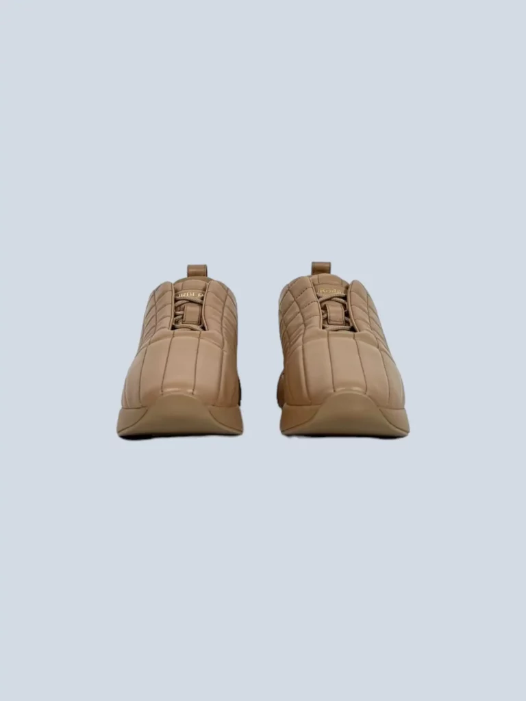 Sneakers trapuntate in pelle, 38., foto 4 di 5