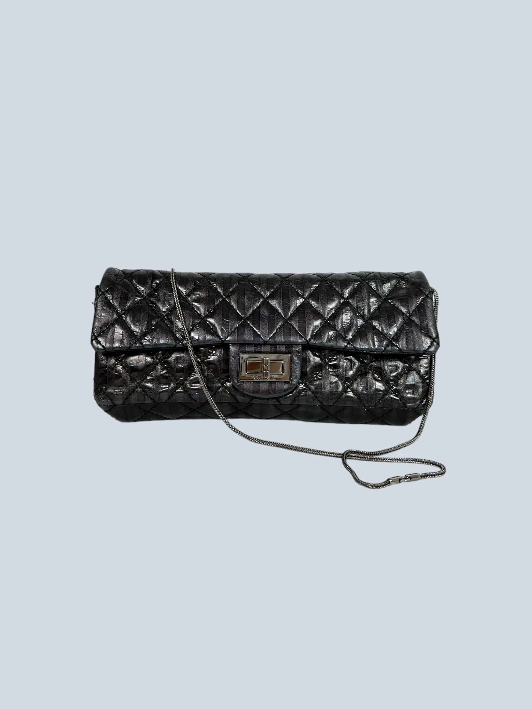 Chanel borsa a spalla 2.55 in pelle matelasse