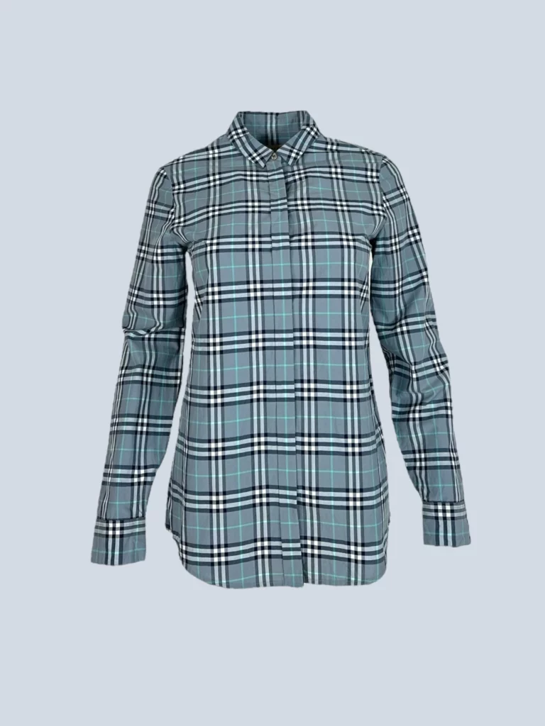 Camicia in cotone motivo Check, 36.