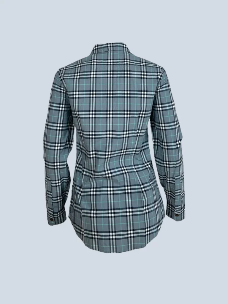 Camicia in cotone motivo Check, 36., foto 2 di 3