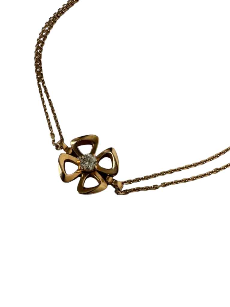 18kt gold Fiorever diamond bracelet., photo 2 of 5
