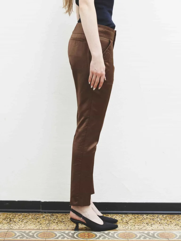 By Tom Ford, pantaloni a sigaretta in viscosa, 40., foto 2 di 4